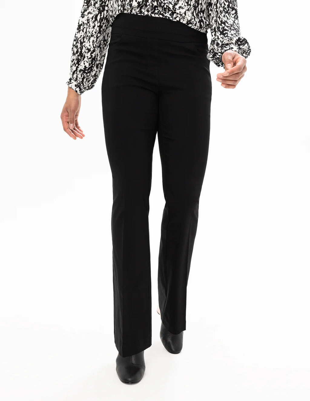 Black Bootcut Trouser