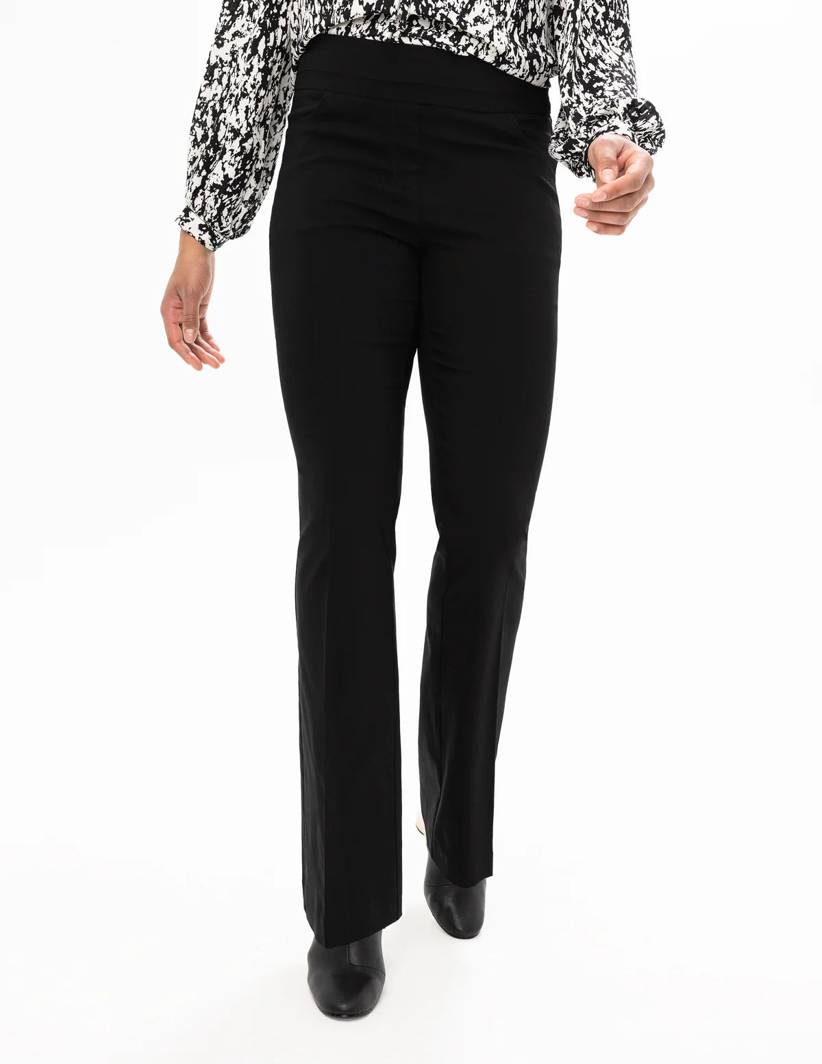 Black Bootcut Trouser