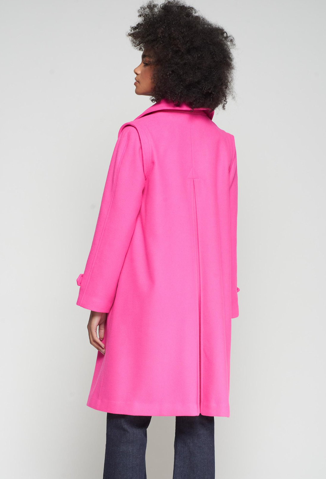 ABRIGO LODEN ROSA LANA