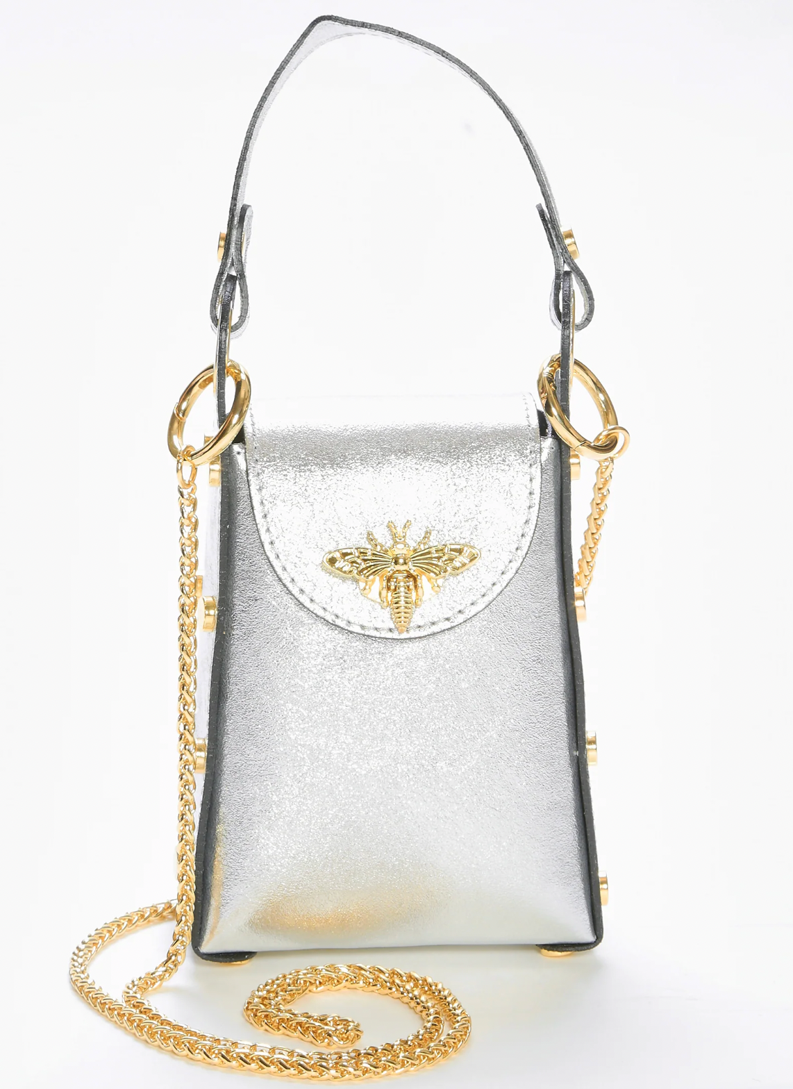 Beetrice Silver Handbag