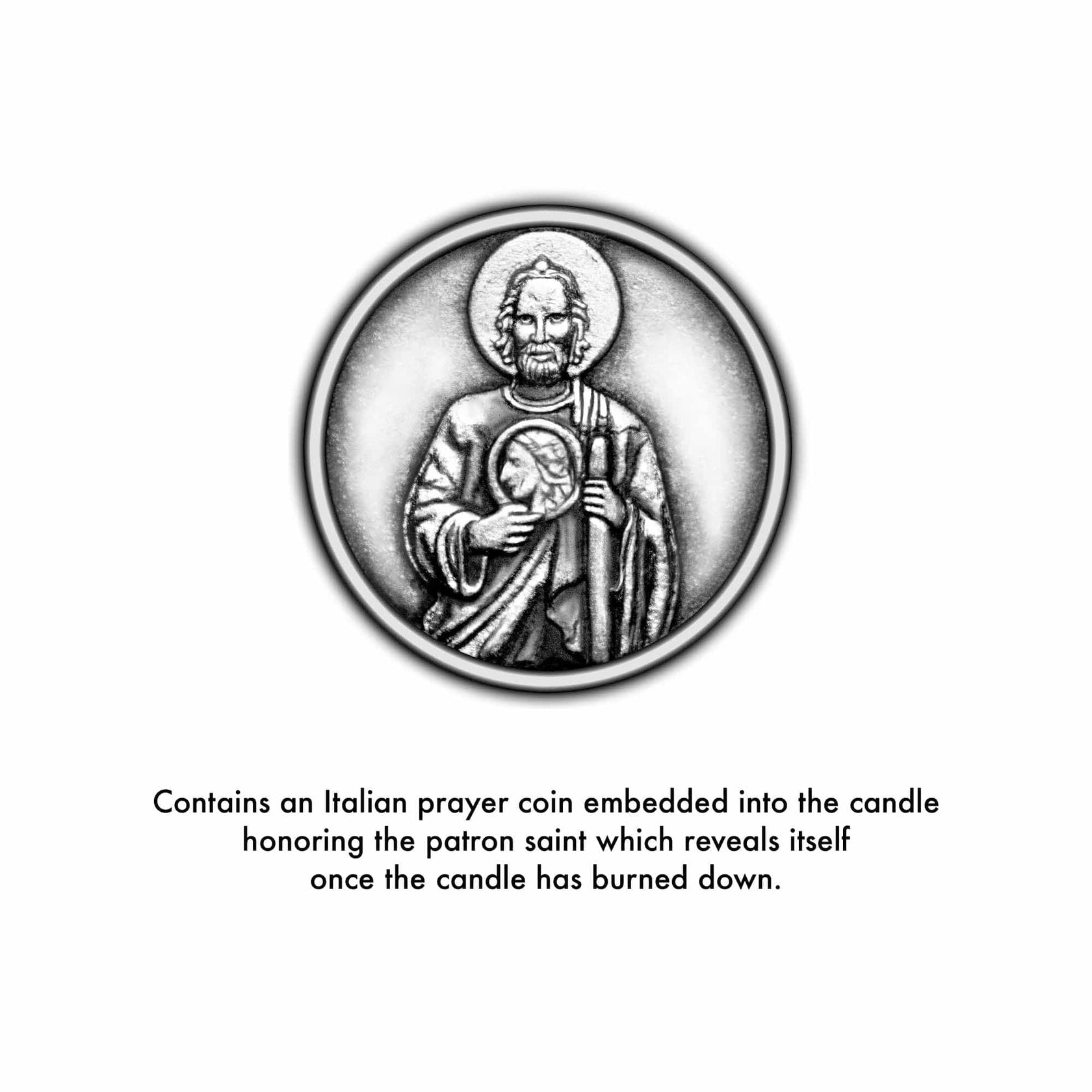 Saint Jude Candle