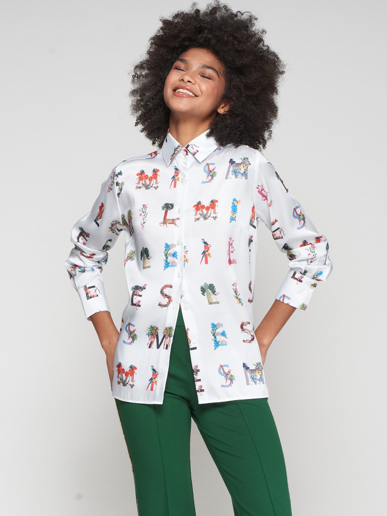 Smile Shirt White
